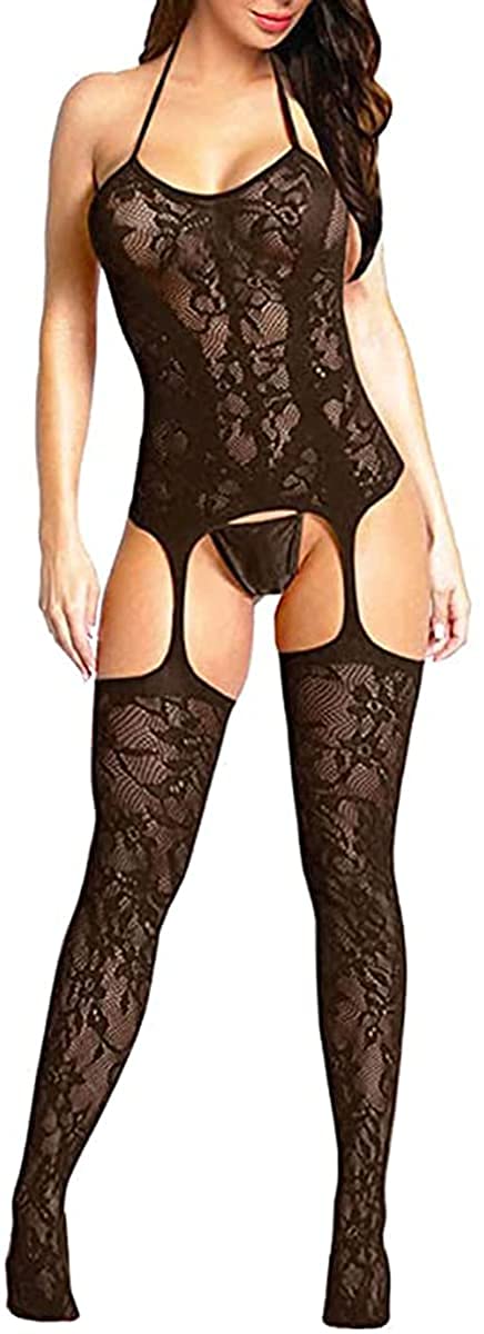 ZIBUYU Women's Sexy Lingerie Set with Seductive Lingerie Jumpsuit and Underwear, Skin-Friendly Fabric Nightwear Perfect for Dating, Honeymoon, and Fun Lingerie Party ZIBUYU Women's Sexy Lingerie Set with Seductive Lingerie Jumpsuit and Underwear, Skin-Friendly Fabric Nightwear Perfect for Dating, Honeymoon, and Fun Lingerie Party